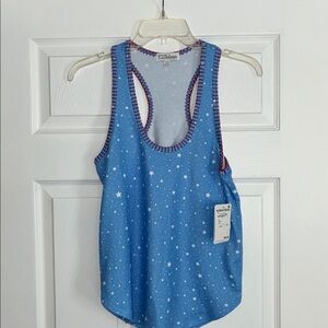 P.J. Salvage Racerback Tank Top from Nordstrom, New w/Tags indicating $100